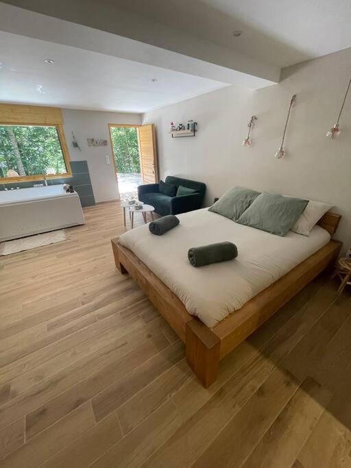 Jacuzzi En Foret L'Esperou Екстериор снимка