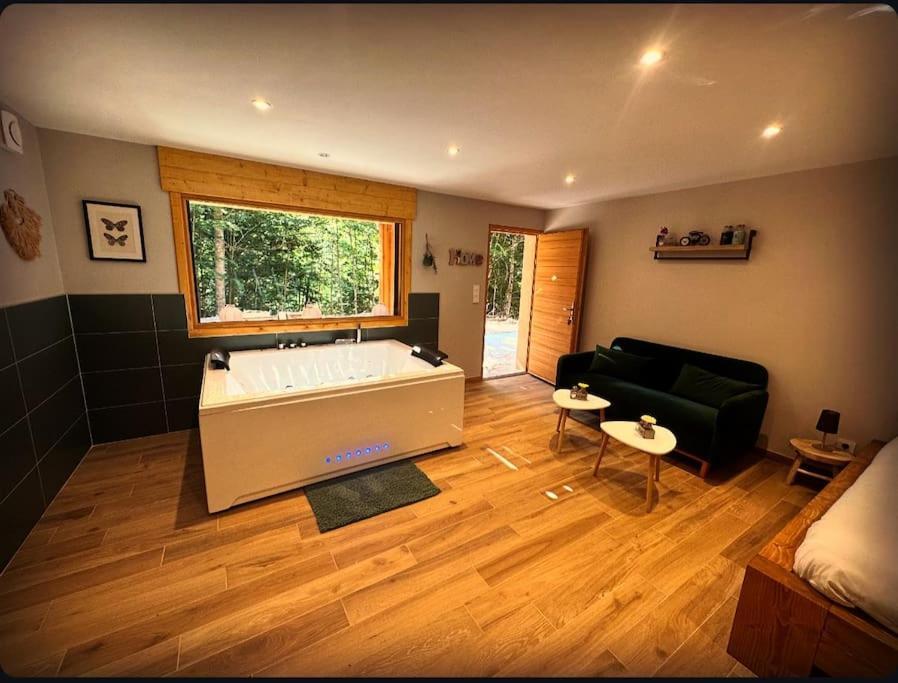 Jacuzzi En Foret L'Esperou Екстериор снимка